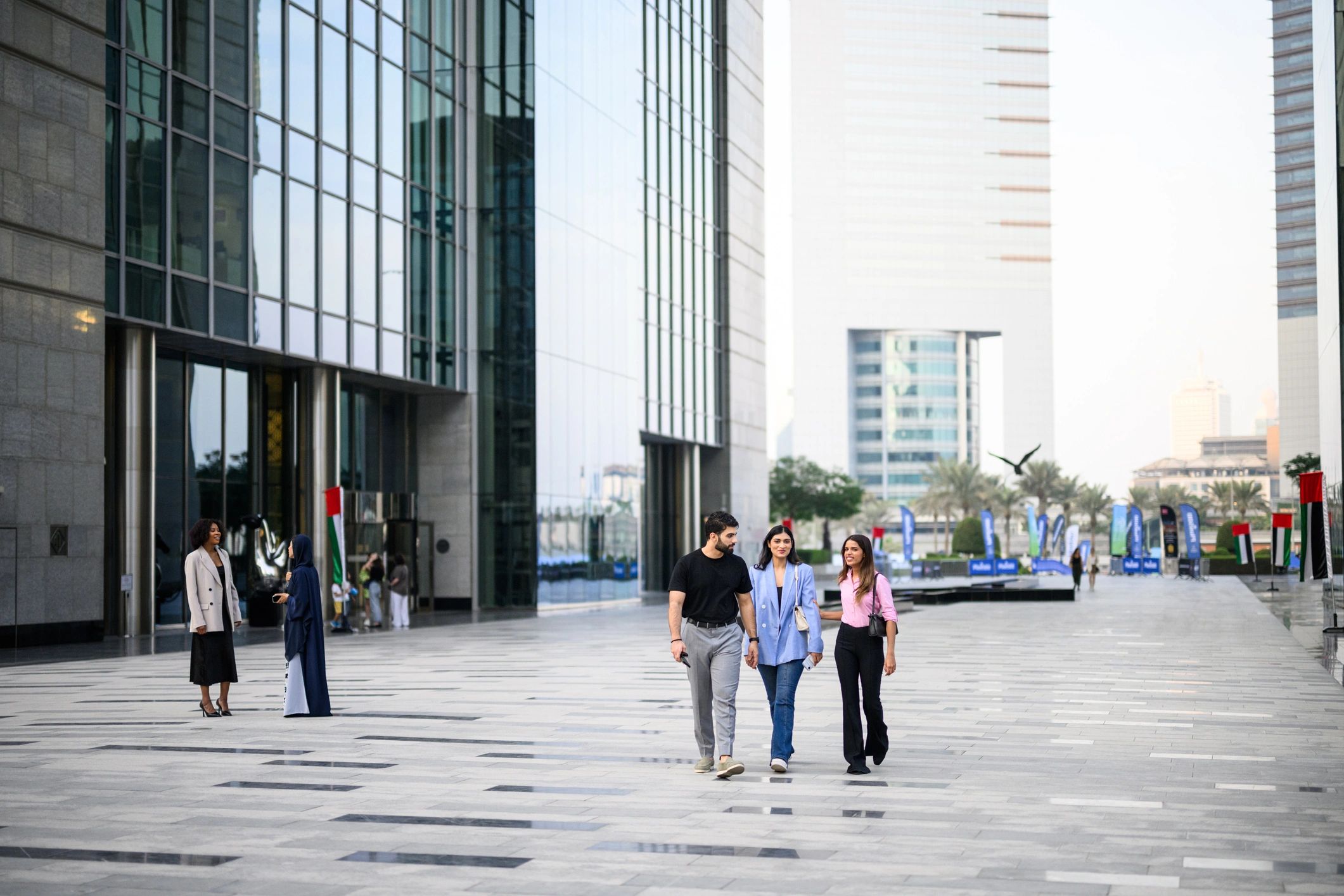 Business colleagues in Dubai
