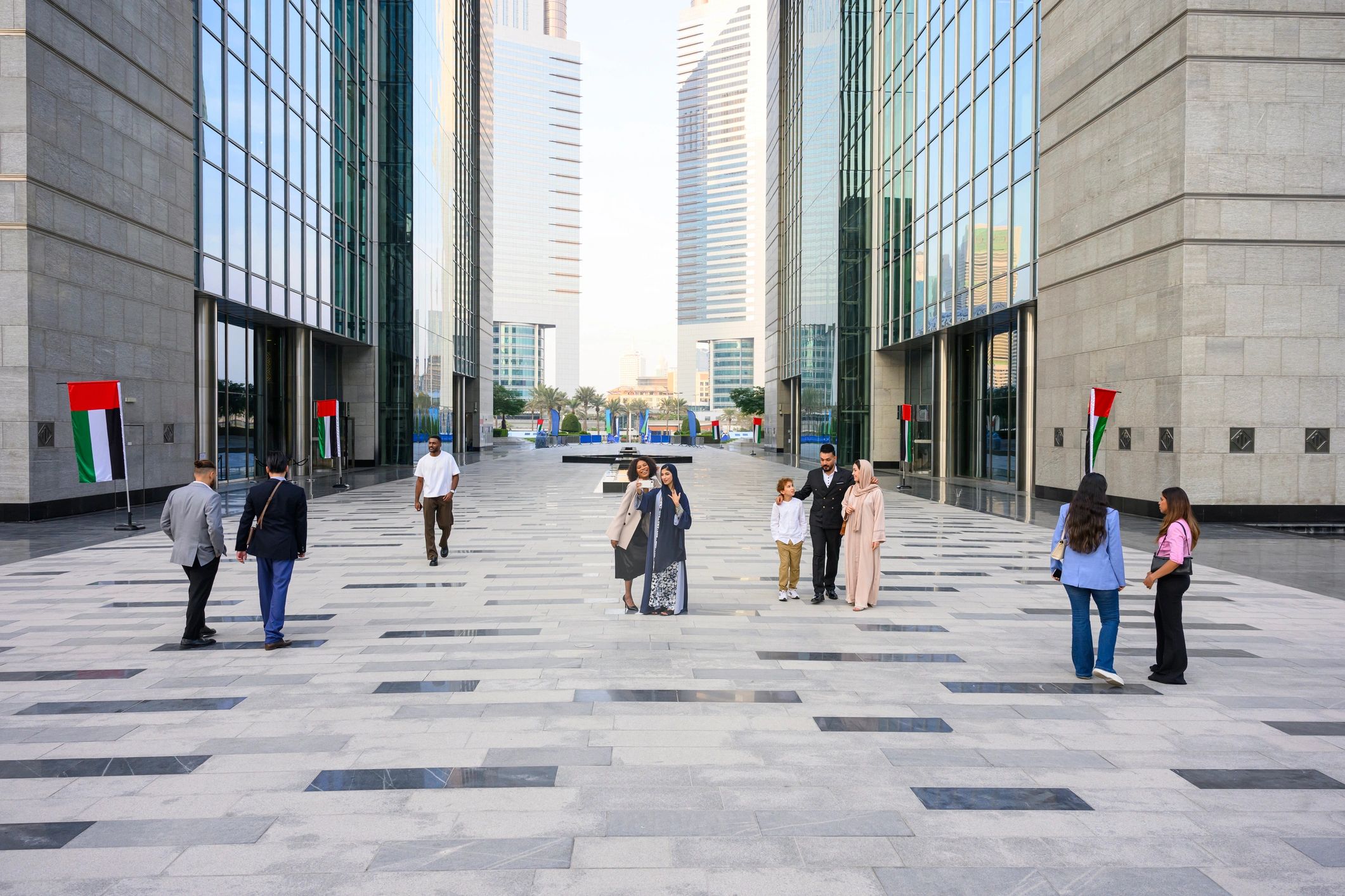 Dubai business district
